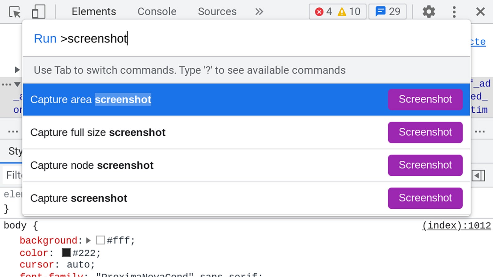Wenn Sie in Safari einen Screenshot machen möchten, steht Ihnen hierfür keine Erweiterung zur Verfügung. Sie können jedoch wählen: 