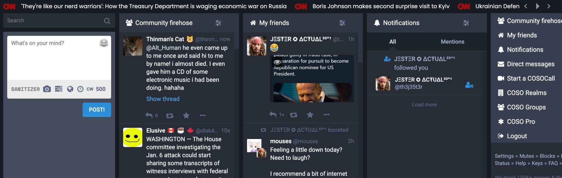 Screenshot: Lucas Ropek/CounterSocial