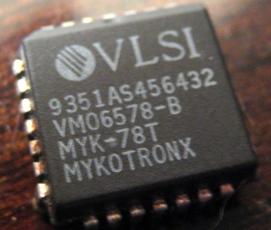 Der berüchtigte Chip.
