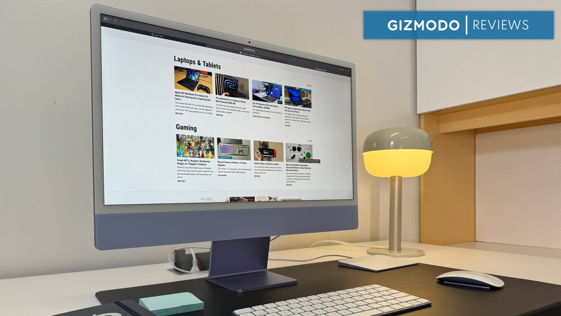 Der iMac ist immer noch ein großartig aussehendes All-in-One-Gerät.