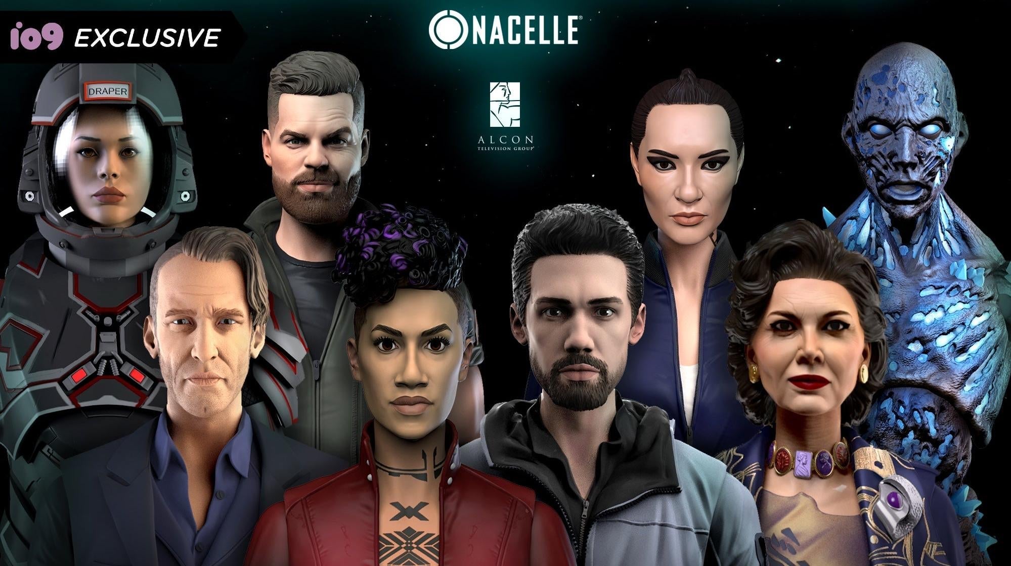 Das Augen-Make-up des Schlagzeugers. Der Schmuck von Avasarala. Das „dieser Kerl“-Grinsen von Amos. Ja, das sind sie Gut.