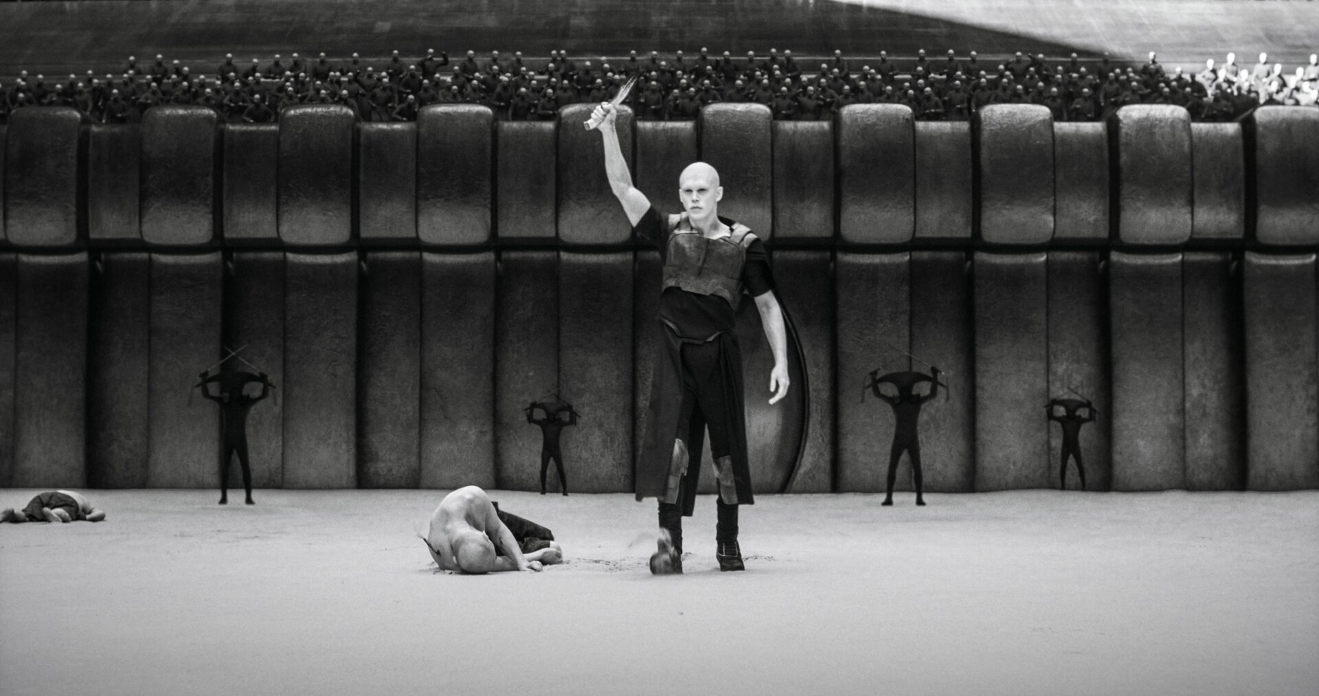Austin Butler als Feyd-Rautha Harkonnen in Dune: Teil Zwei.