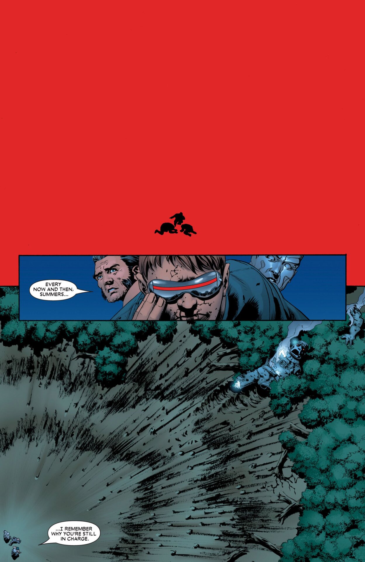 Image: John Cassaday, Laura Martin, and Chris Eliopoulos/Marvel Comics