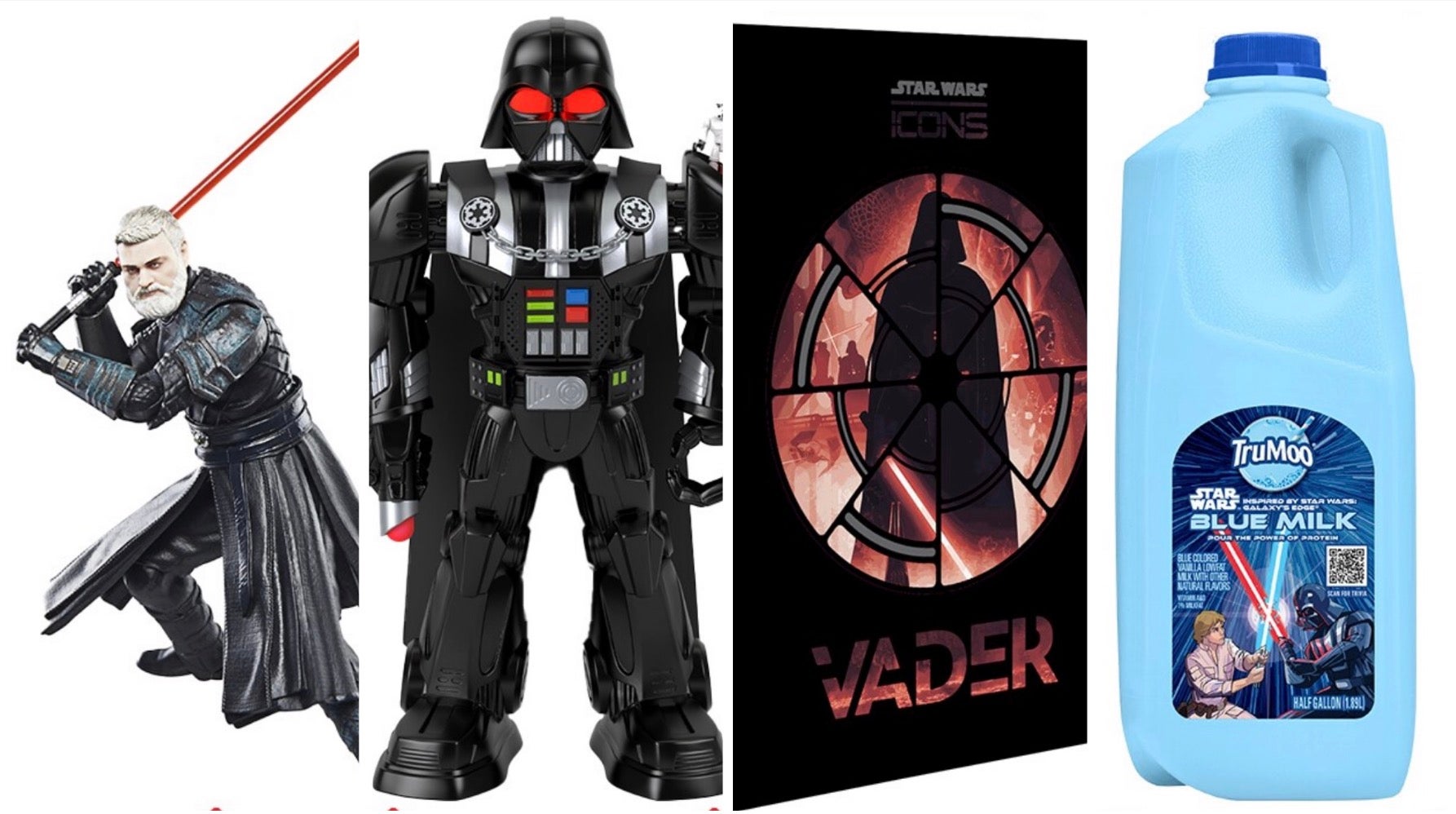 Eine kleine Probe der Neuheit Star Wars merch.