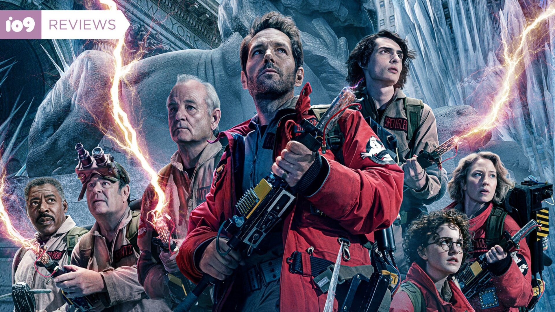 Paul Rudd leitet die Besetzung von Ghostbusters: Frozen Empire. Auf dem Plakat. Im Film ist er nicht die Hauptrolle.