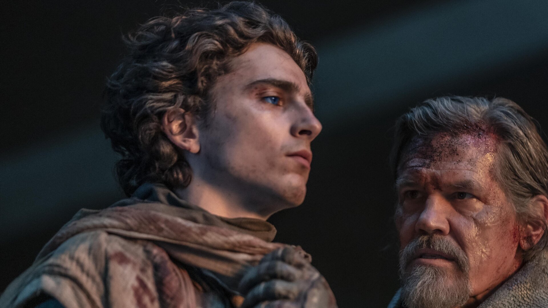 Timothee Chalamet (und Josh Brolin) in Dune: Teil Zwei.