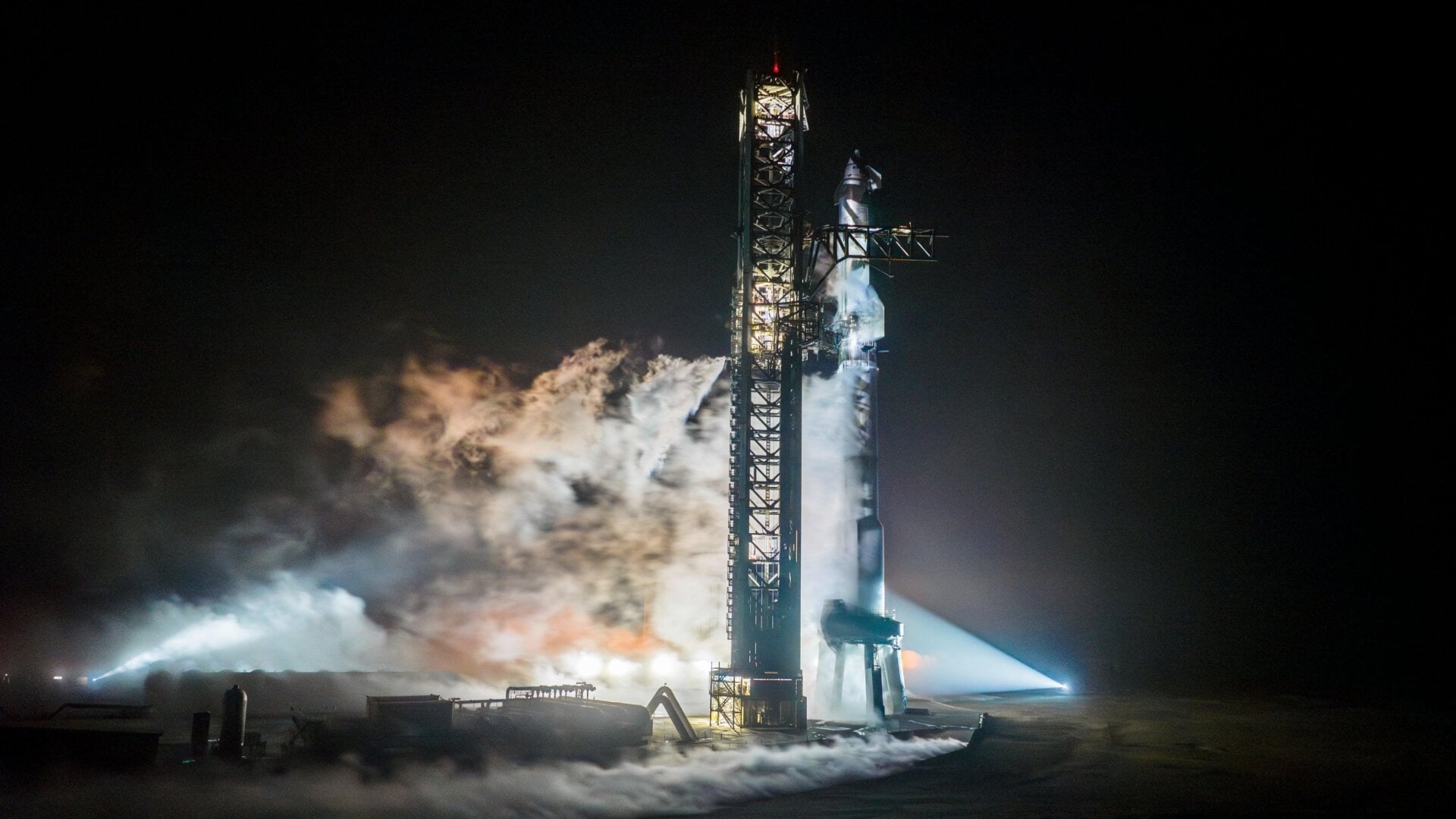 SpaceX hat am 3. März 2024 eine Wet-Generalprobe für Starship abgeschlossen.