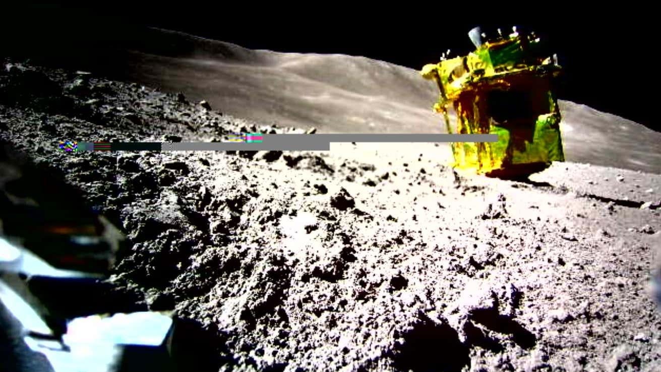 Der SLIM-Lander von JAXA landete in einer ziemlich ungünstigen Position auf dem Mond.