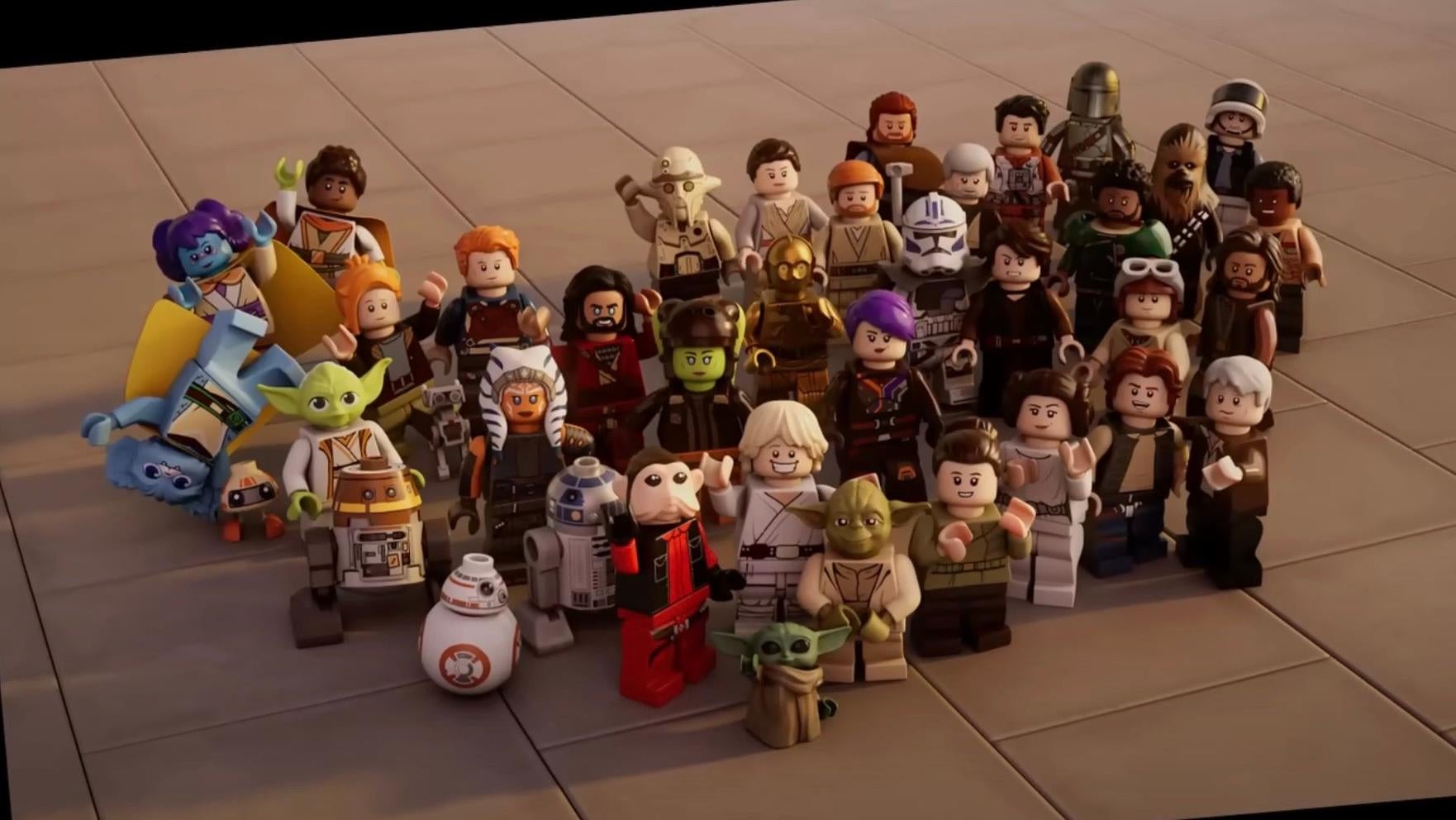 Das ultimative Star Wars Selfie im Lego-Stil.