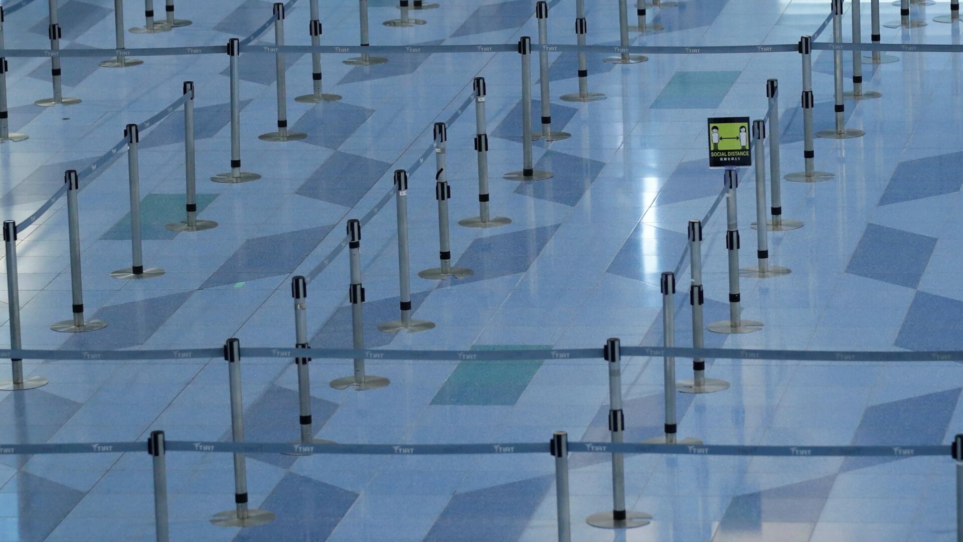Der Boden am Flughafen Haneda