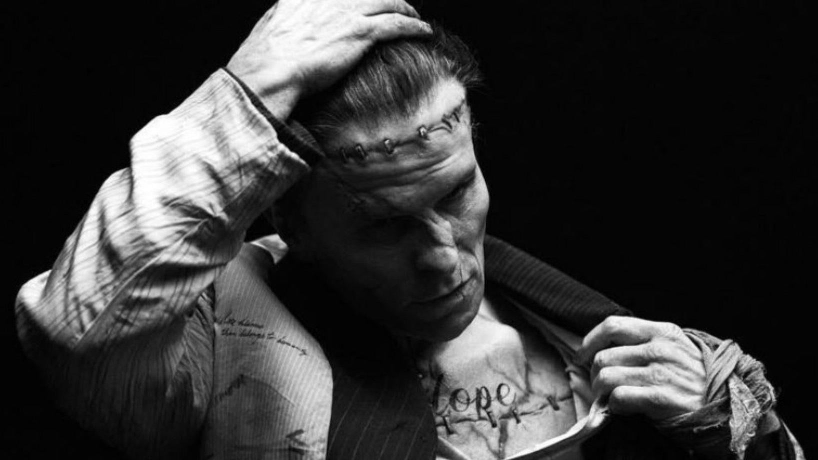 Christian Bale als Frankenstein in Die Braut!