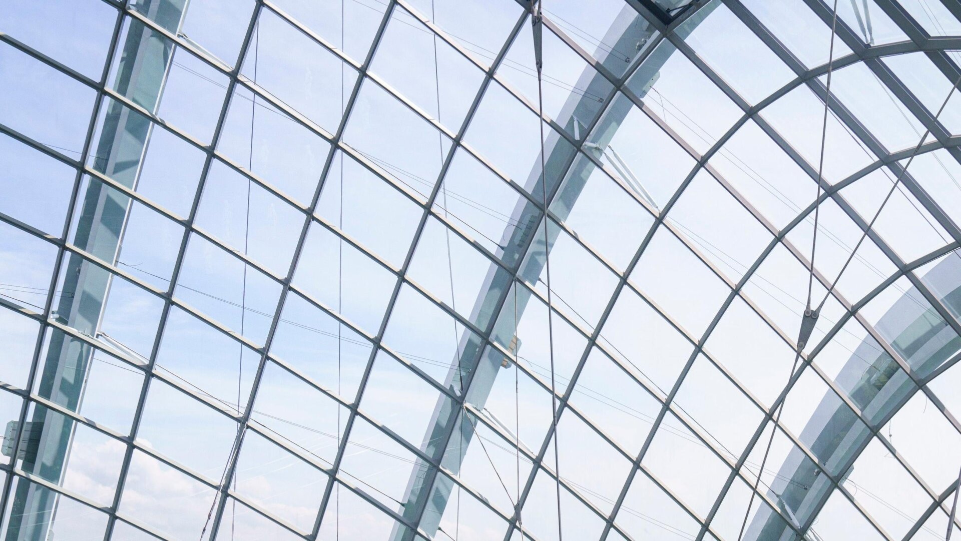 Ein Fenster am Flughafen Singapur Changi