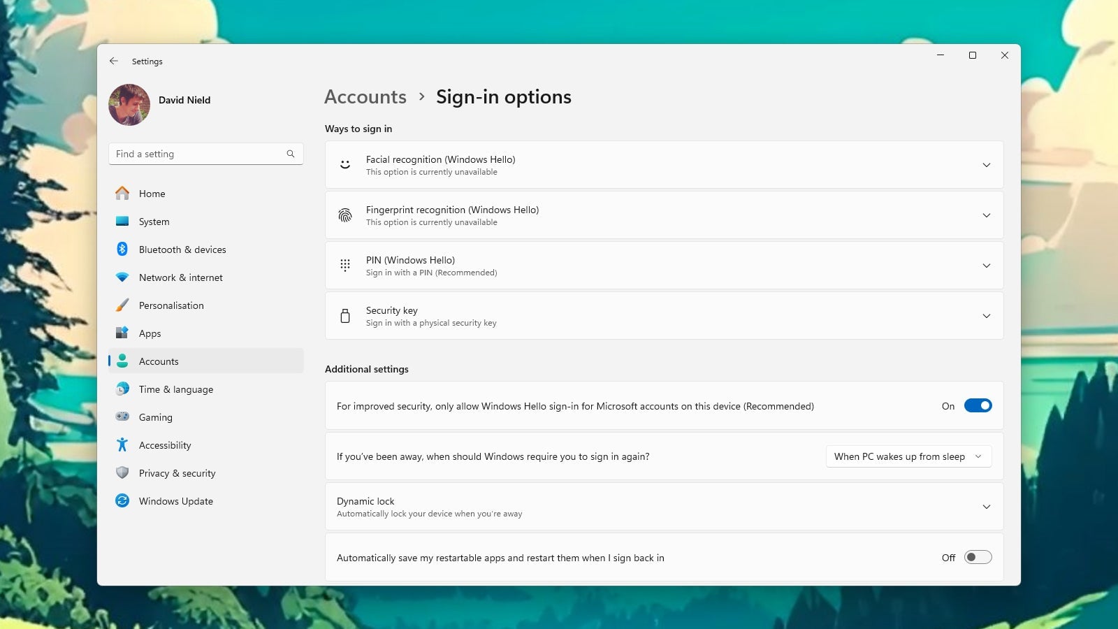 Machen Sie es anderen Personen schwerer, auf Ihren PC zuzugreifen.