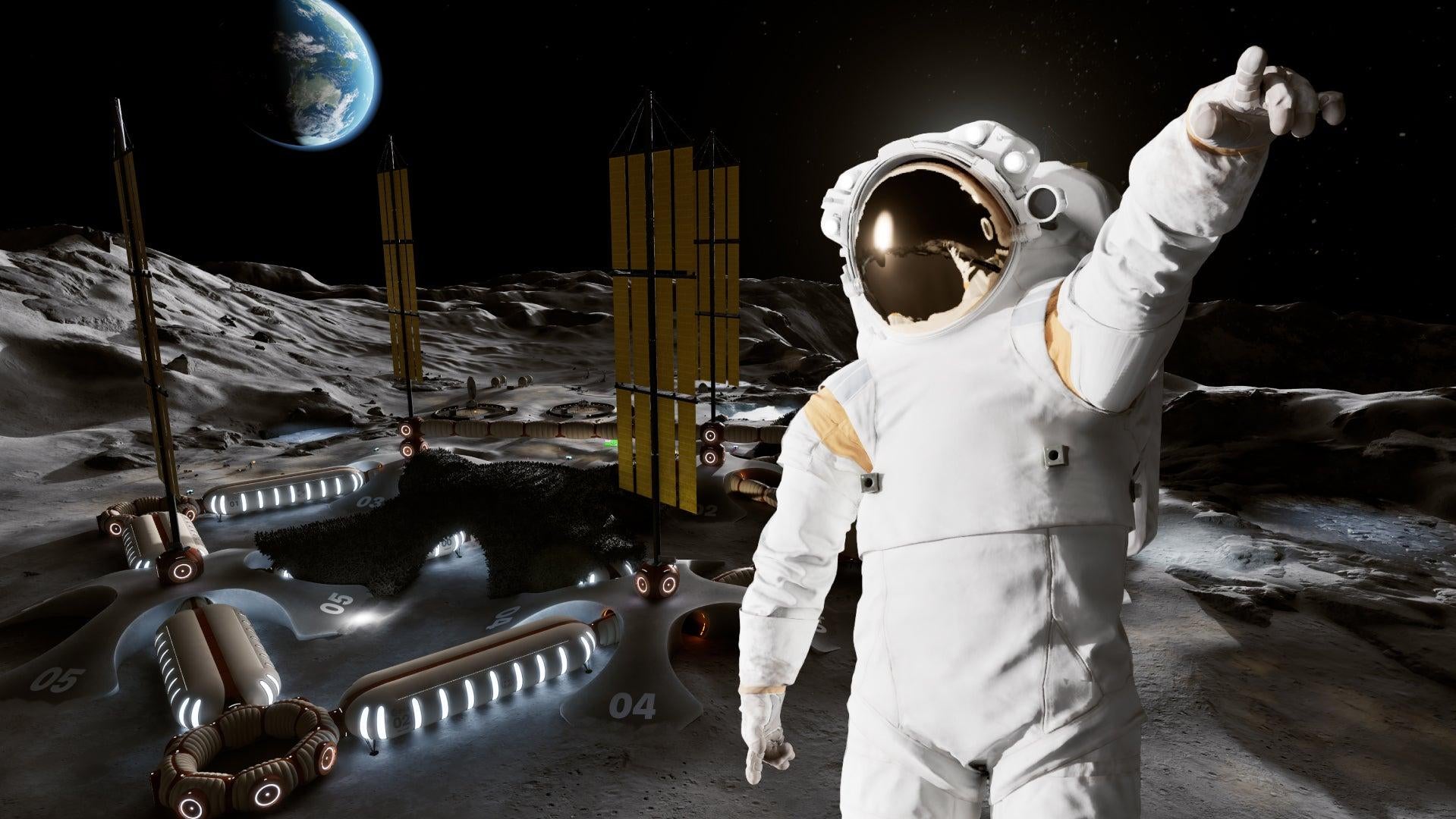 Lunar Horizon ist ein immersives Spiel, das auf dem Mond spielt.