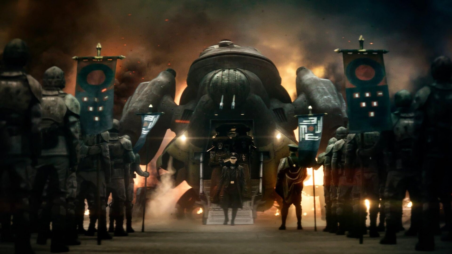 Die Schlacht beginnt.