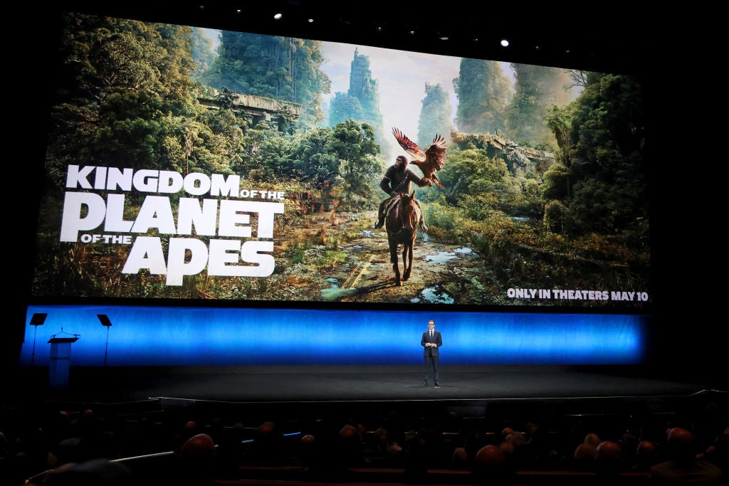 Disneys Präsentation.