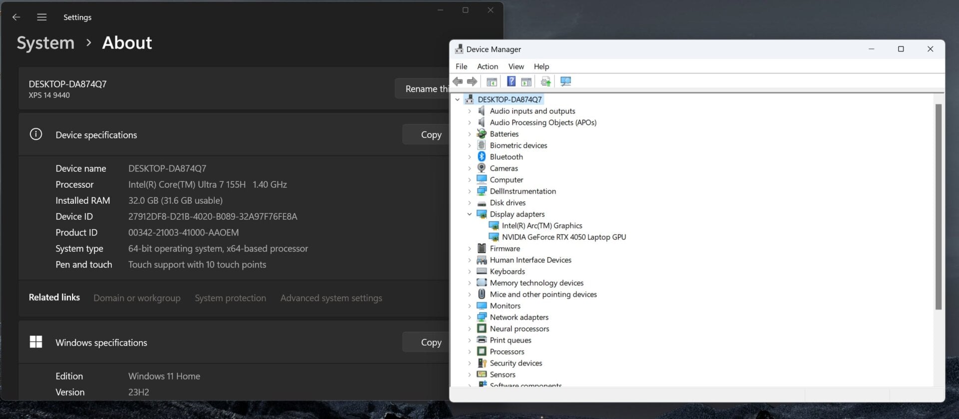 Die genauen Grafikfunktionen Ihres Windows-PCs finden Sie nicht unter „Über meinen PC“.