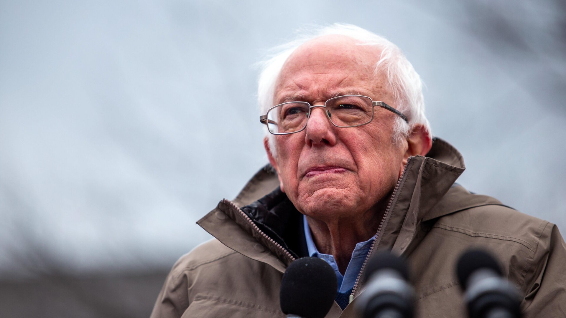 Senator Bernie Sanders bei einer Kundgebung in Boston am 29. Februar 2020.