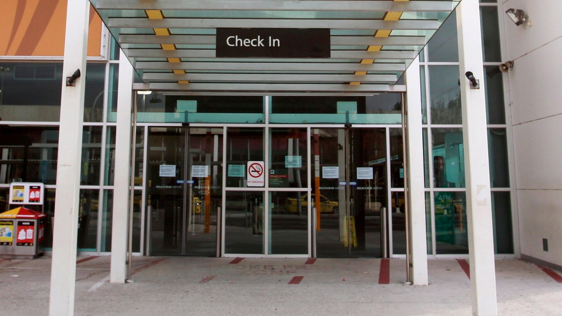 A-Terminal am Flughafen Melbourne