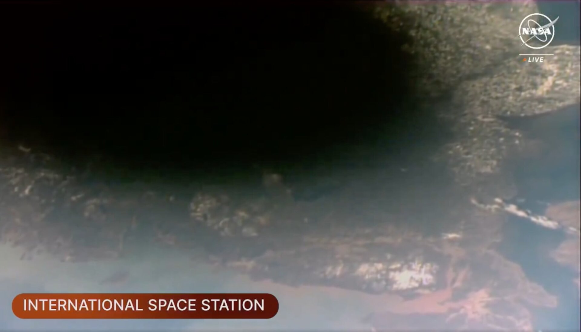 Screenshot: NASA