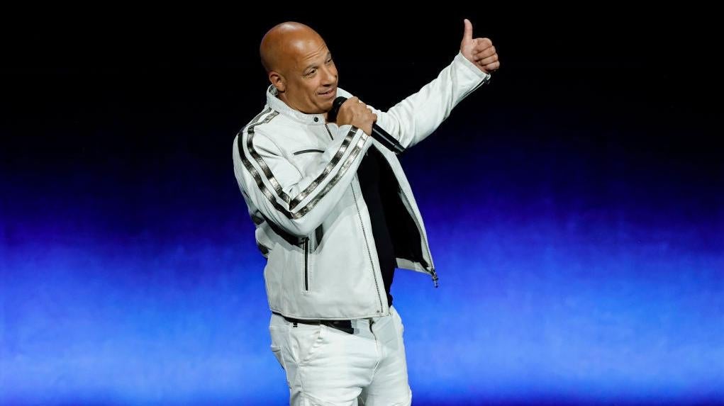 Diesel auf der CinemaCon 2023.