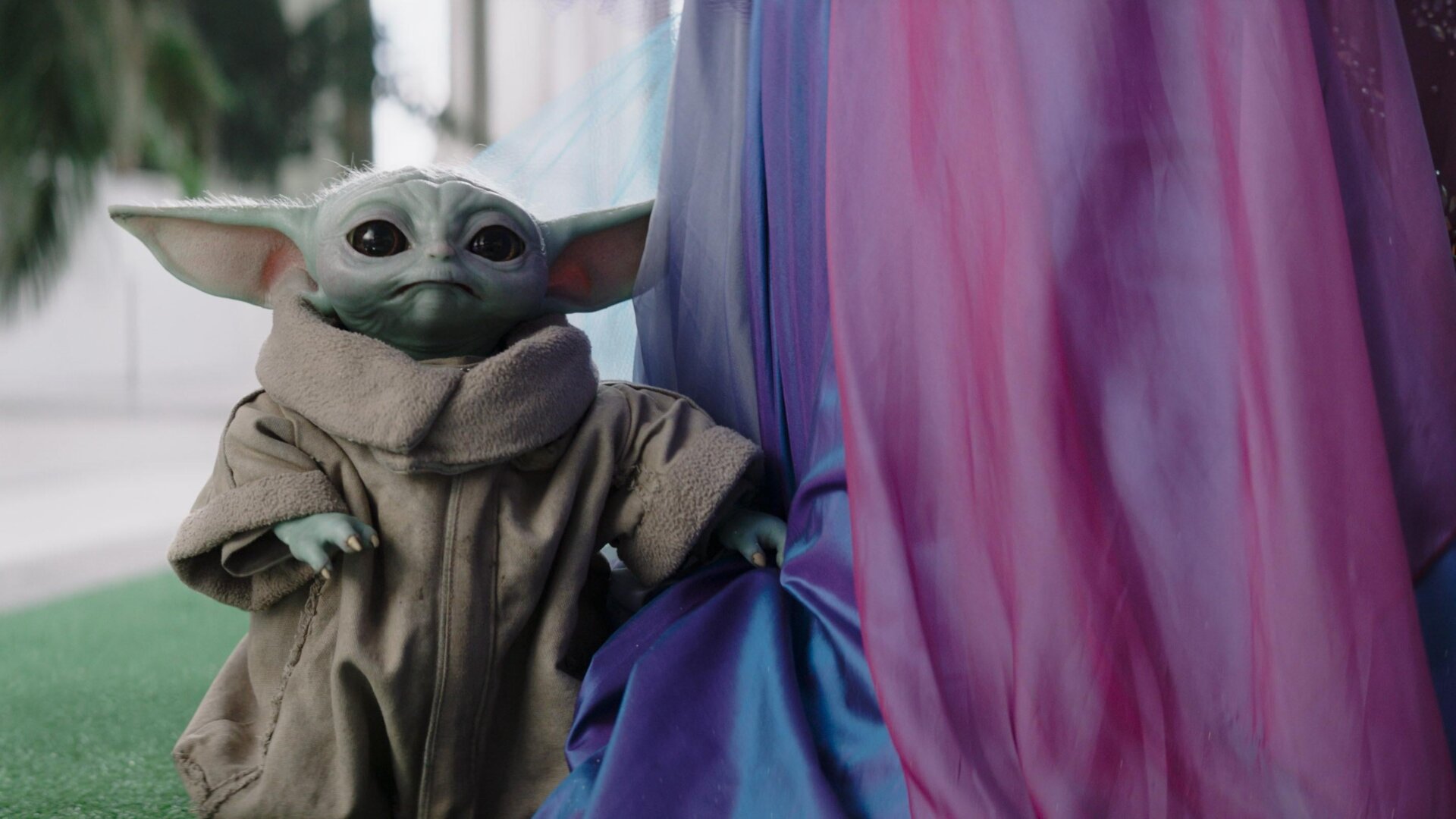 Grogu in der dritten Staffel der Disney+ Serie Der Mandalorianer.