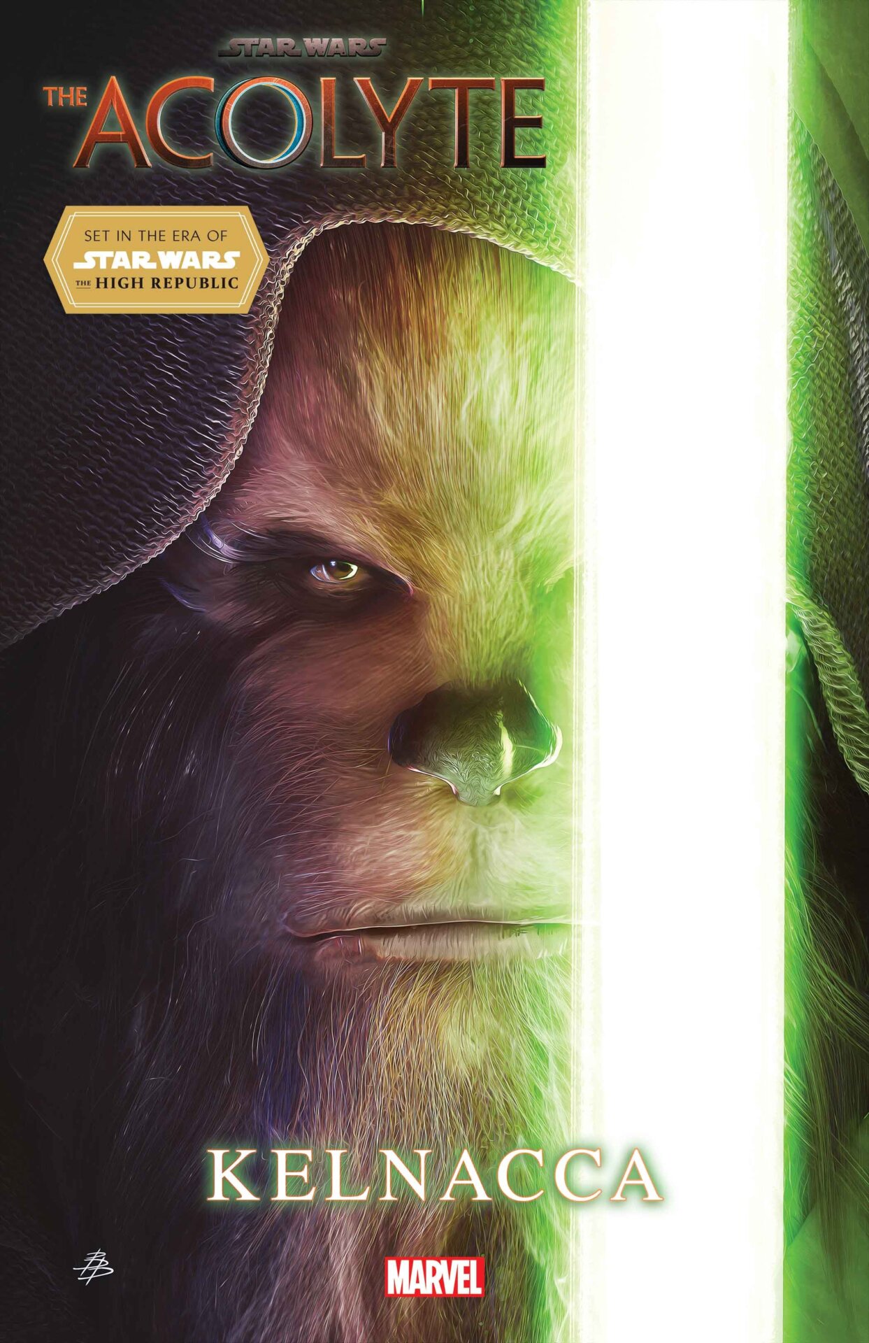 Star Wars: Der Akolyth - Kelnacca #1 Variantencover von Björn Barends