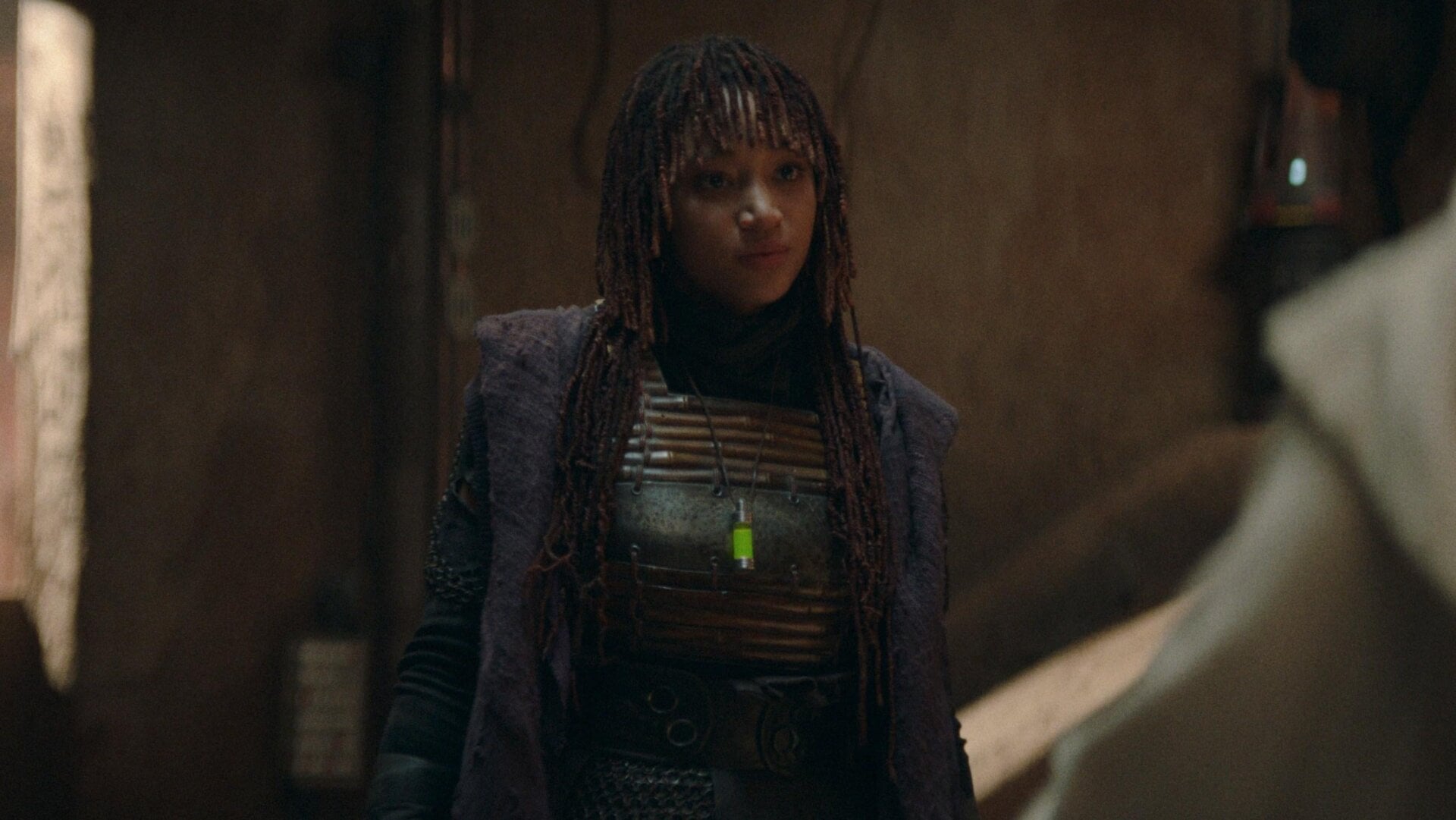 Amandla Stenberg als Mae on Star Wars: Der Akolyth.