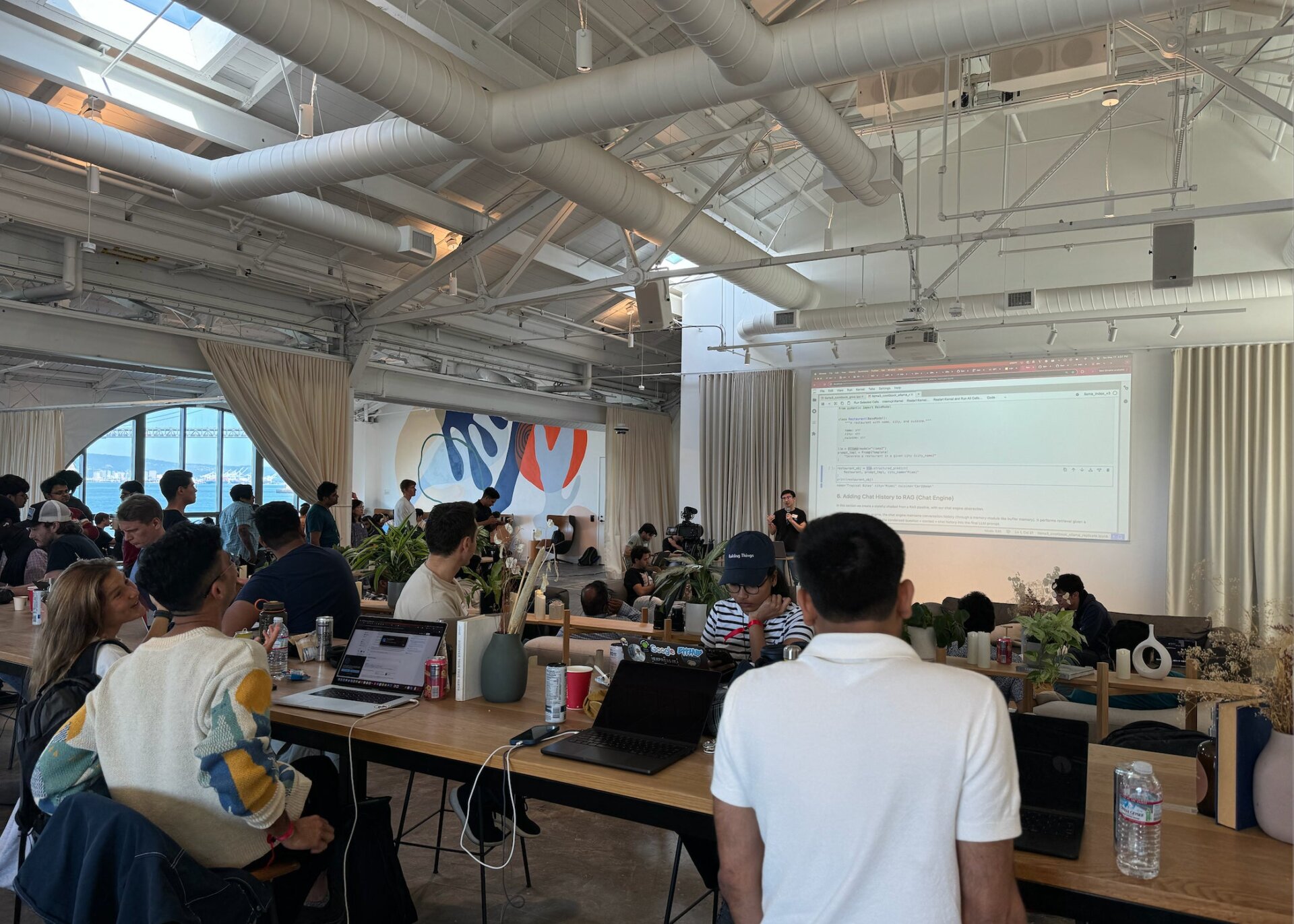 Der Cerebral Valley Hackathon in San Francisco.