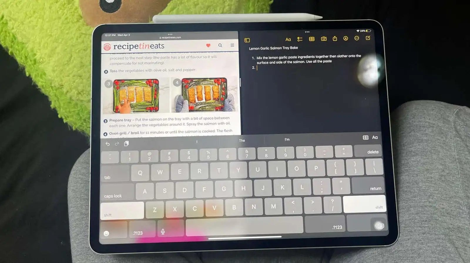 Wenn Sie das iPad Pro das nächste Mal sehen, könnte es über einen schicken OLED-Bildschirm verfügen.