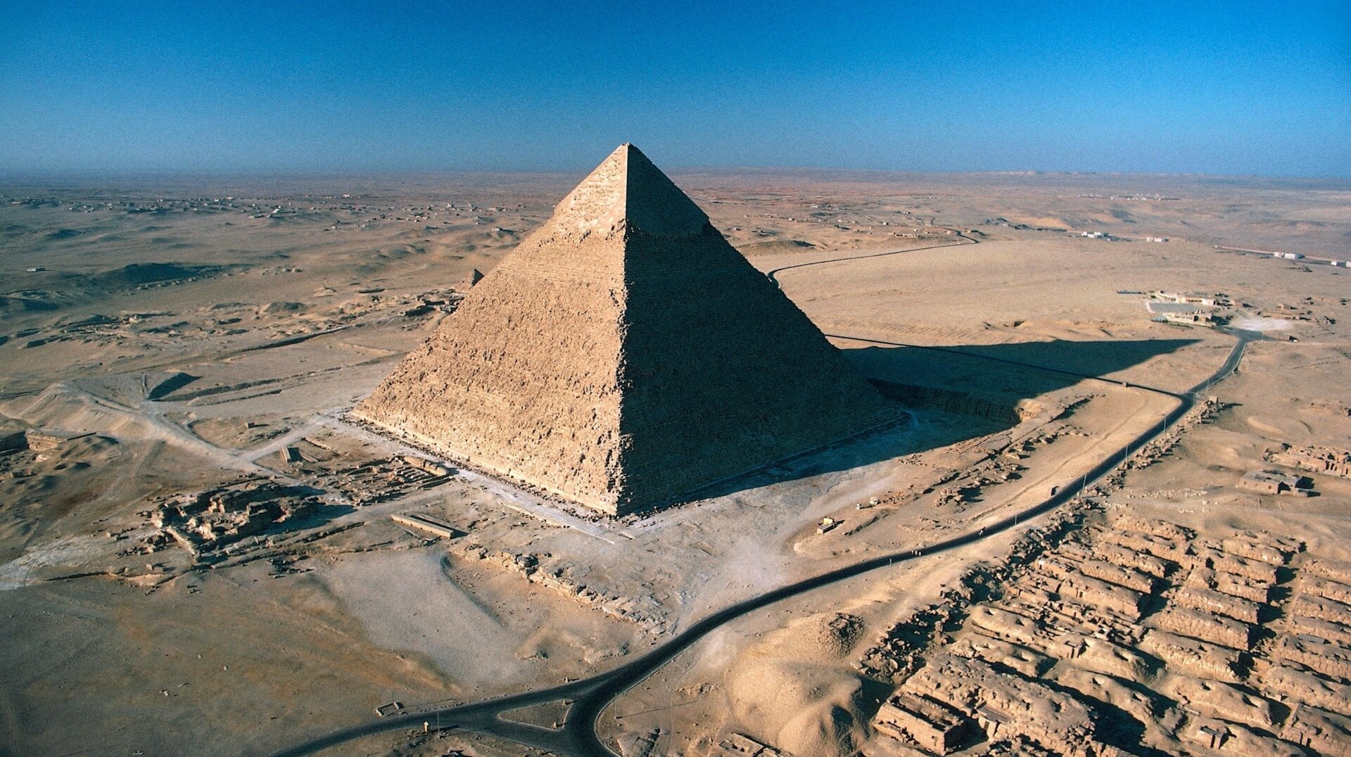 Die Stufenpyramide des Djoser.