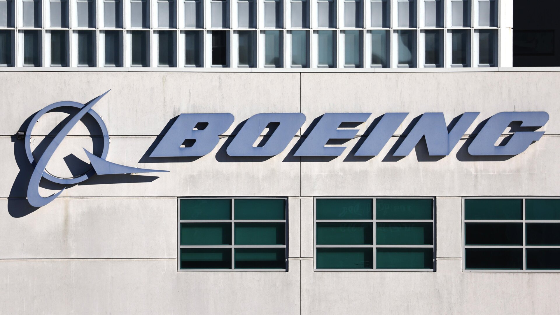 Ein Boeing-Gebäude