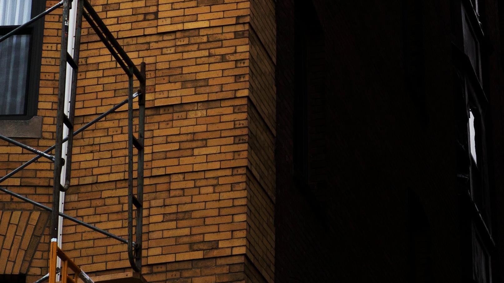 Eine Mauer in Boston, Massachusetts