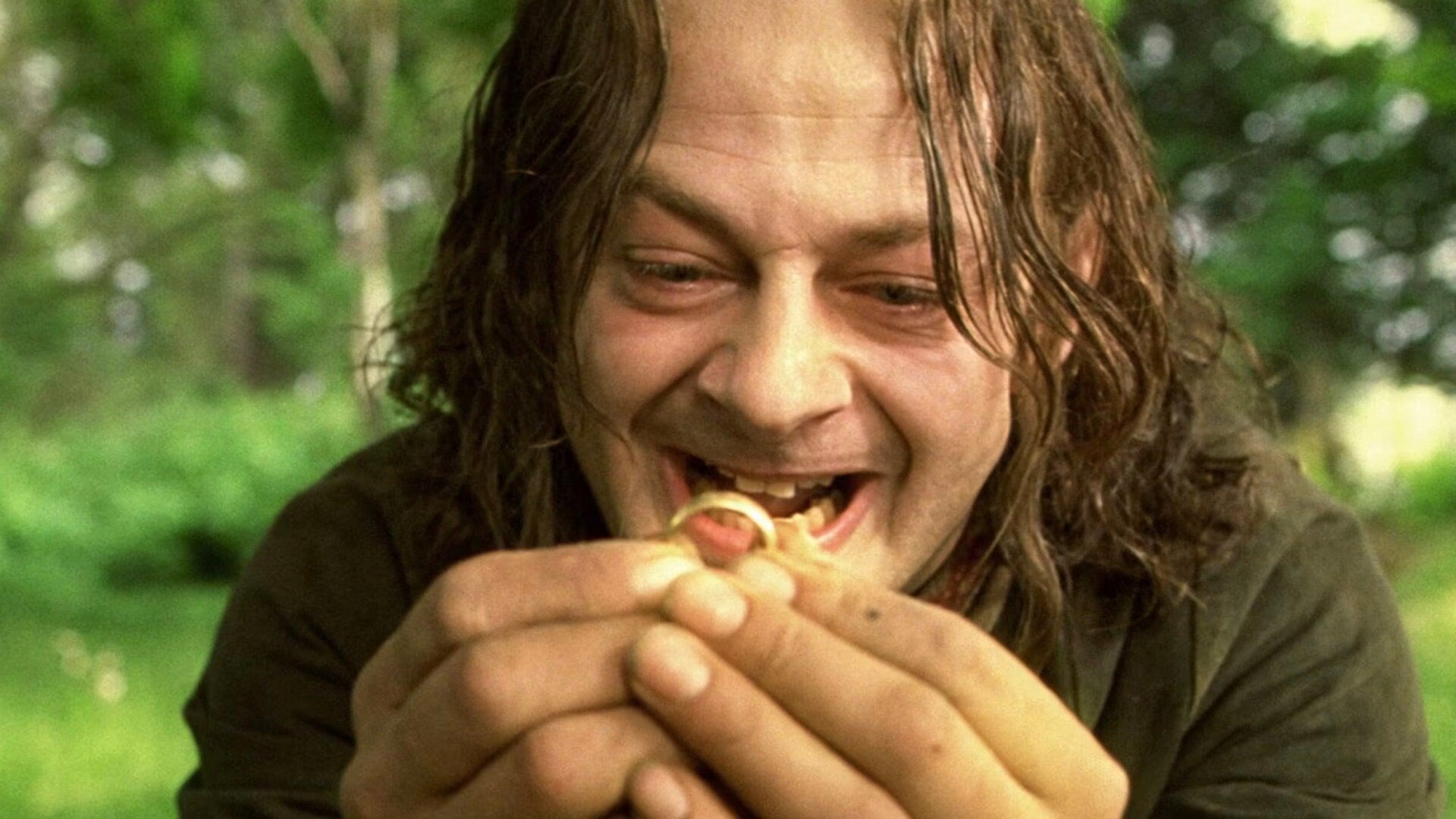 Andy Serkis als Gollum.