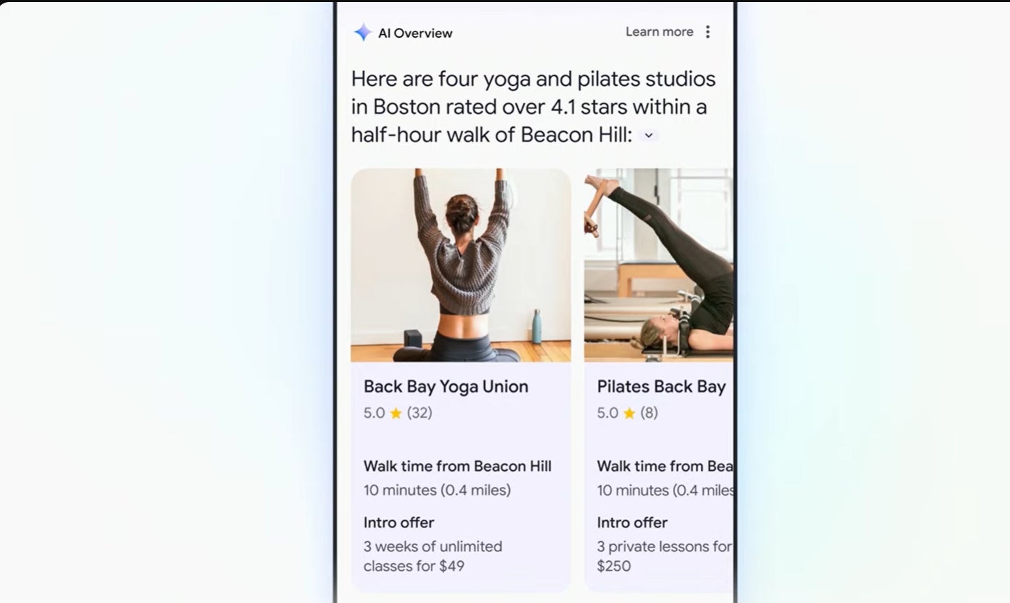 Screenshot: Google / Gizmodo