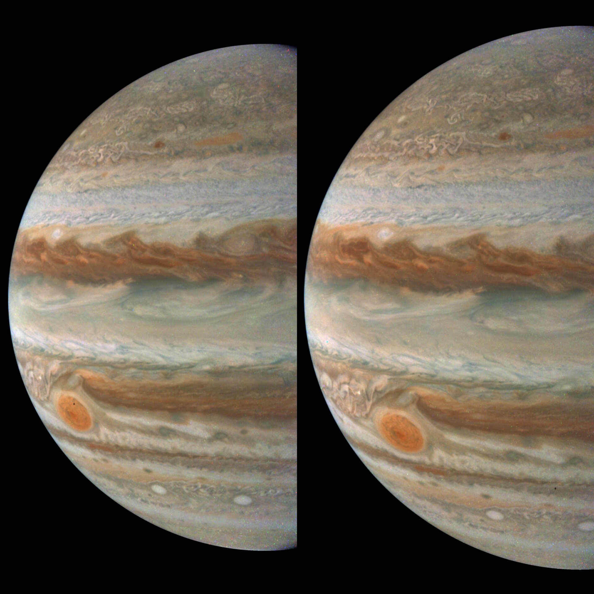 Image: NASA/JPL-Caltech/SwRI/MSSS. Image processing by Gerald Eichstädt