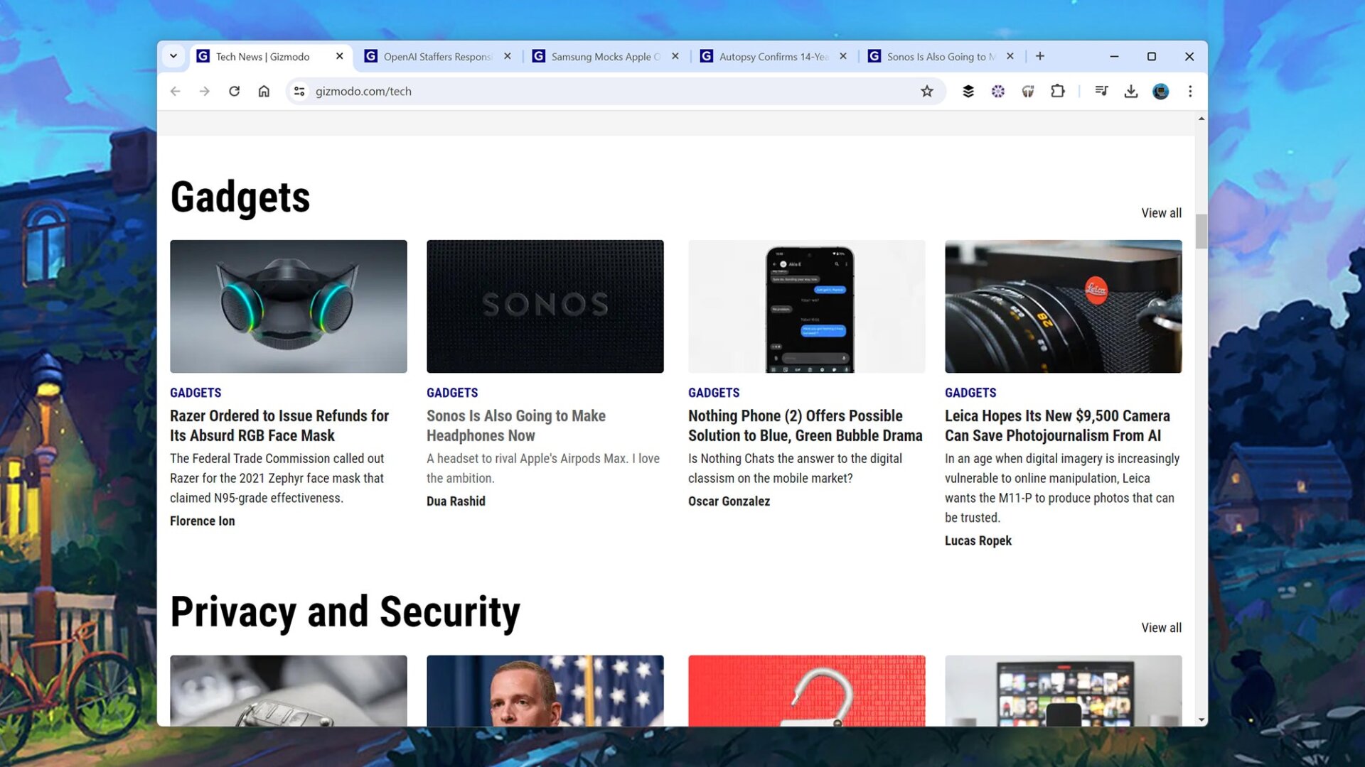 Öffnen Sie Tabs im Hintergrund, während Sie weiter surfen.