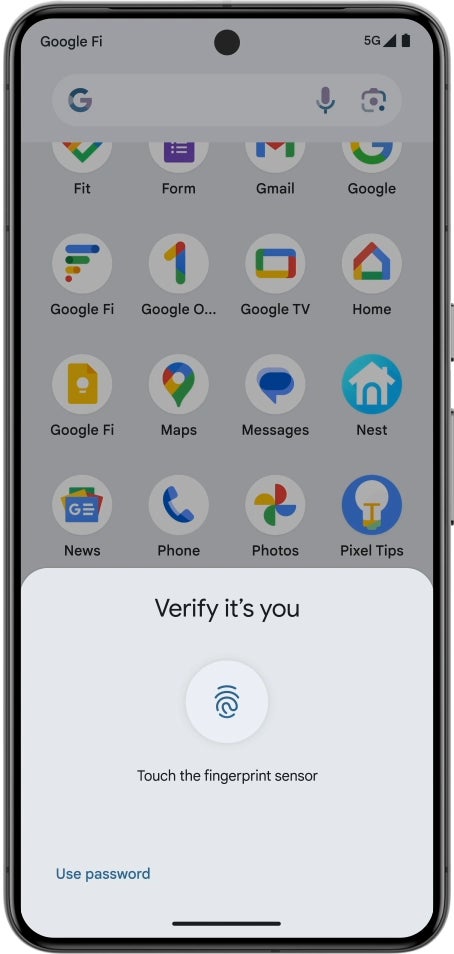 Für die Anmeldung im privaten Bereich ist eine Authentifizierung erforderlich.