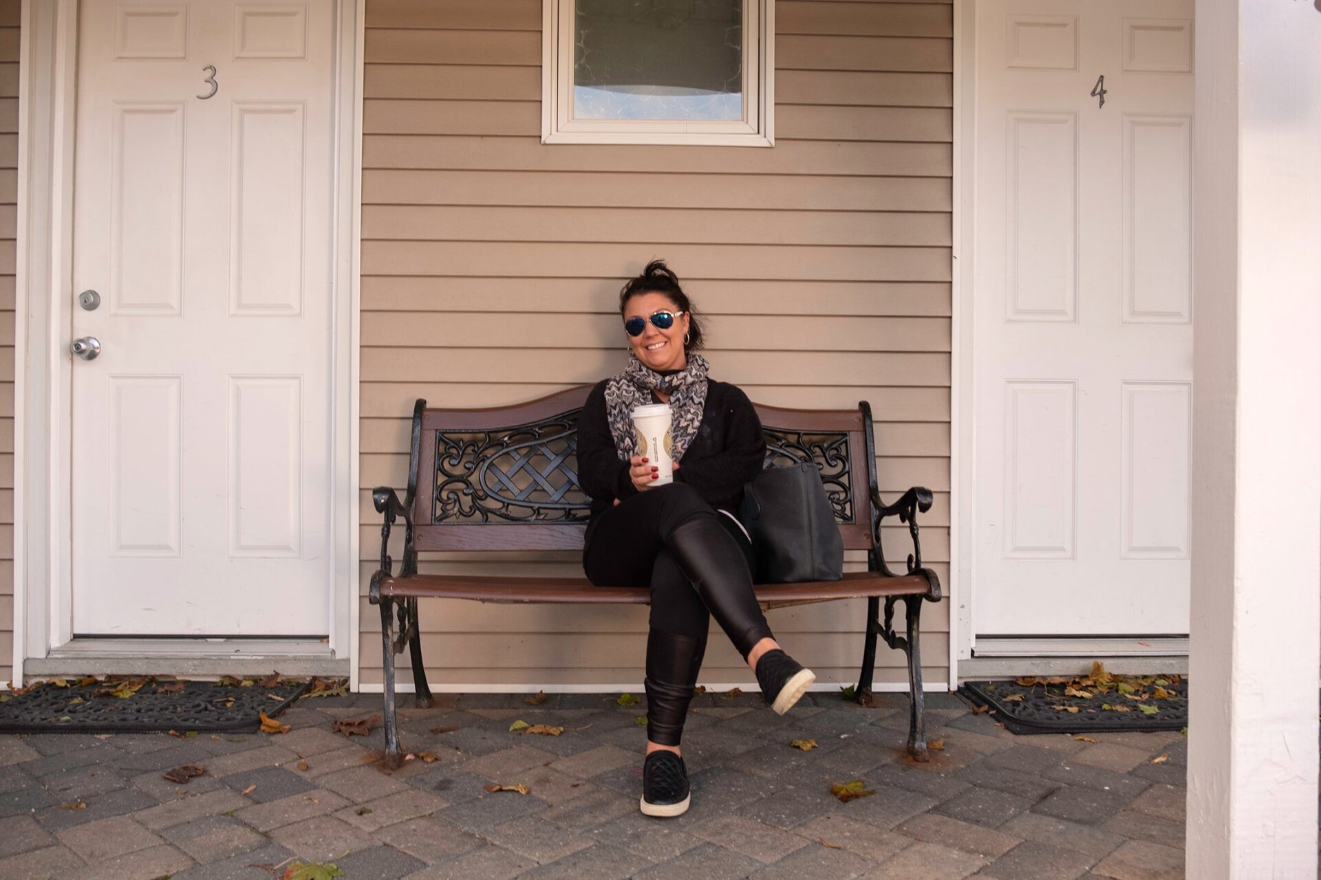Kristine Murillo, der Morgen nach der Party.