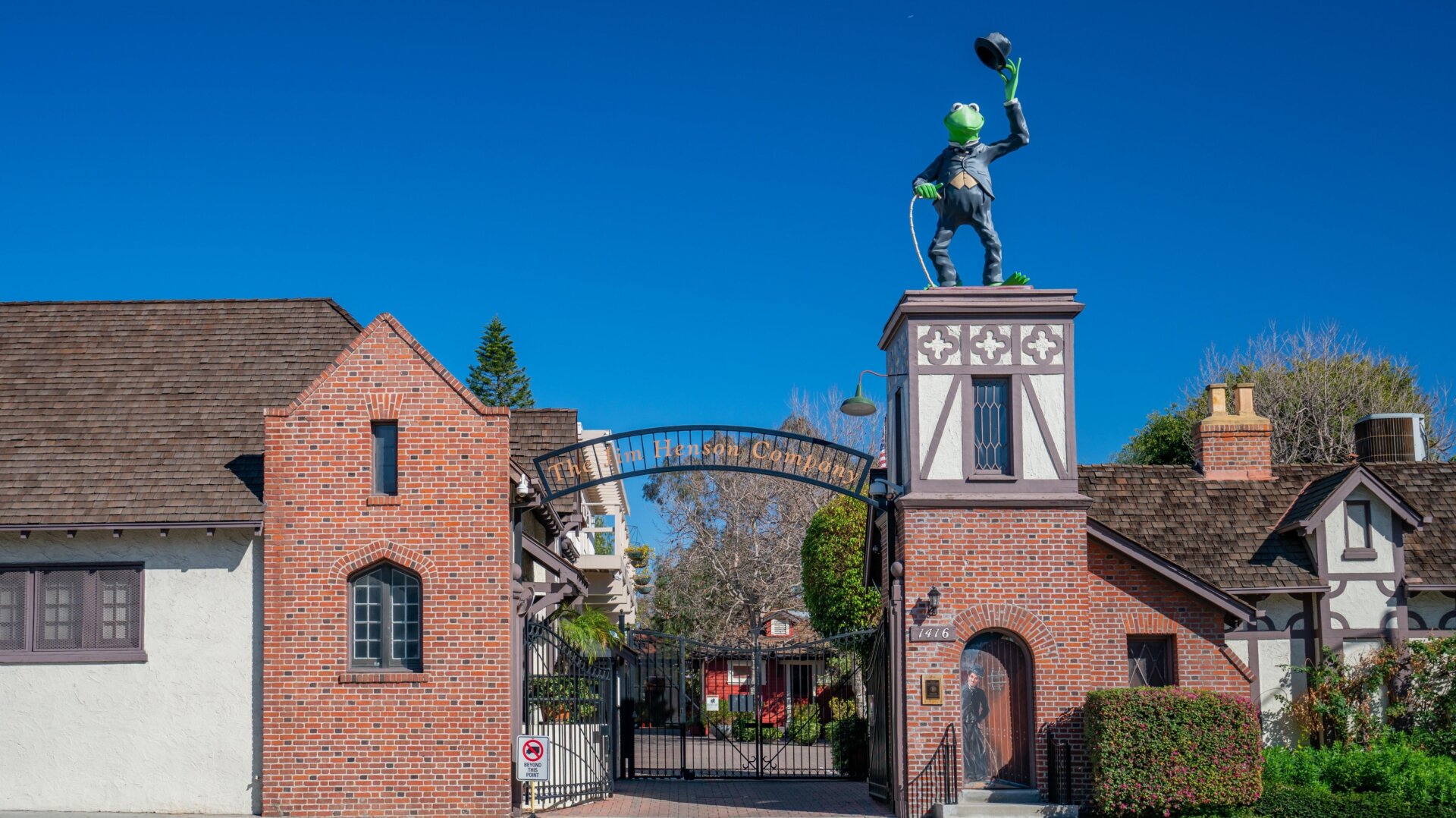 Das Studiogelände der Jim Henson Company, gesehen am 22. Februar 2021 in Hollywood, Kalifornien.