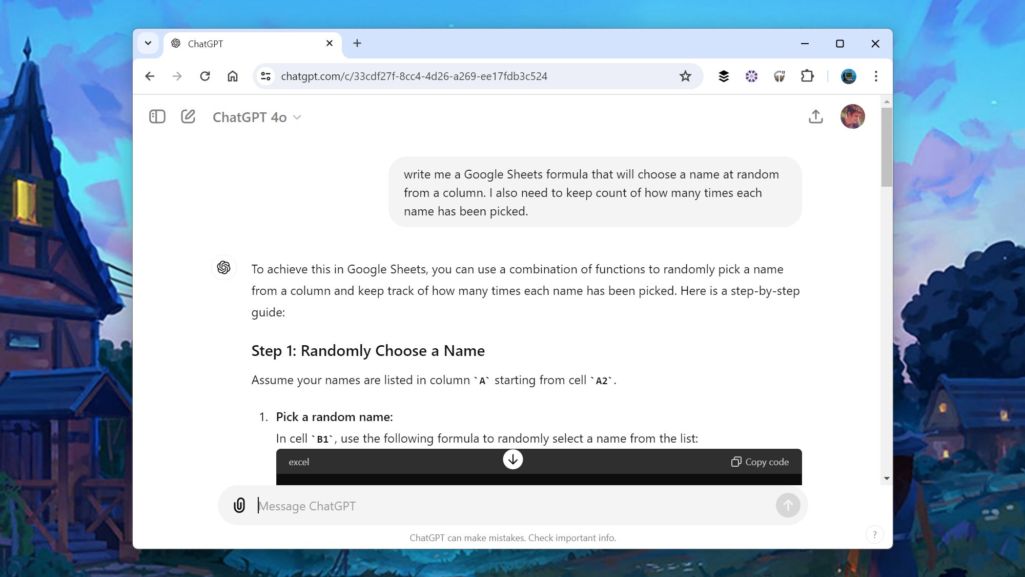 ChatGPT kann Ihnen mit Code-, HTML- und Tabellenkalkulationsfunktionen Zeit sparen.