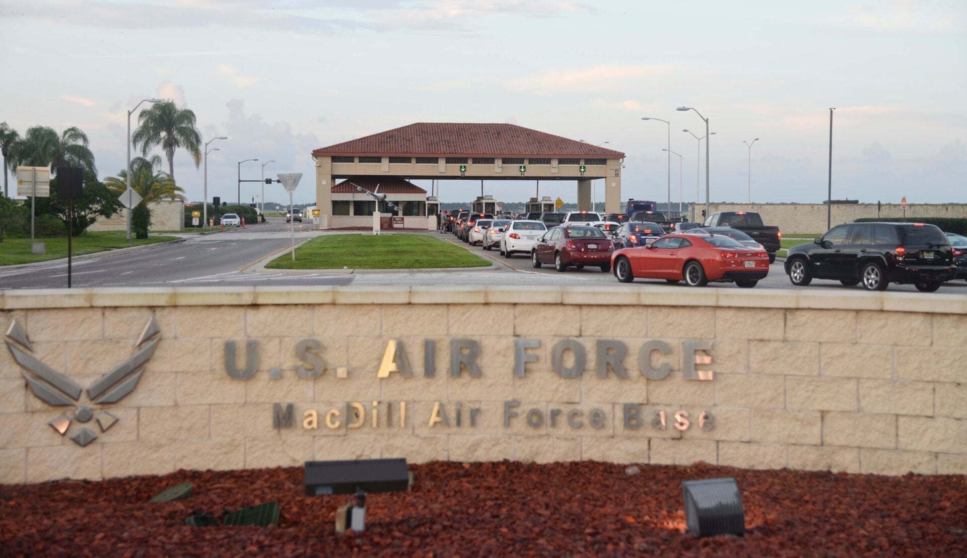 Archivfoto des Luftwaffenstützpunkts MacDill, Heimat des amerikanischen Zentrums für psychologische Operationen, im Jahr 2015 