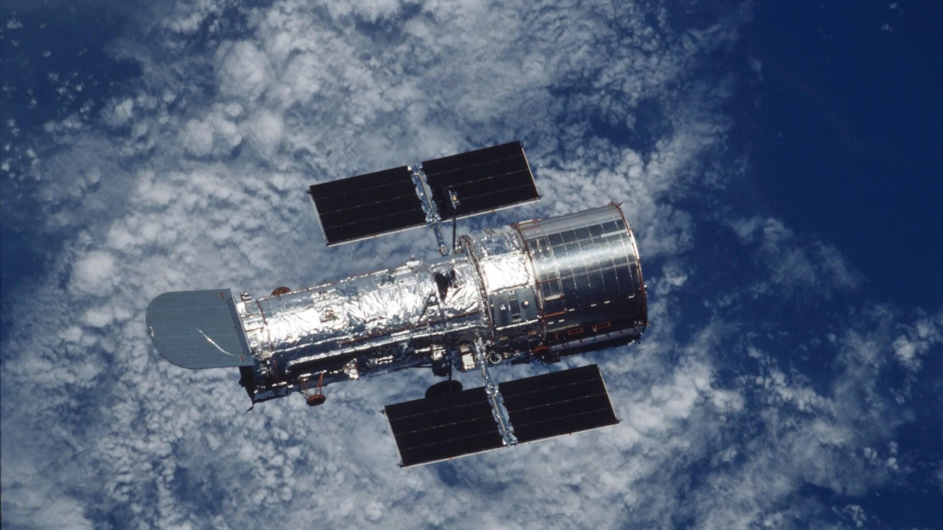 Das Hubble-Weltraumteleskop wurde 1990 gestartet.