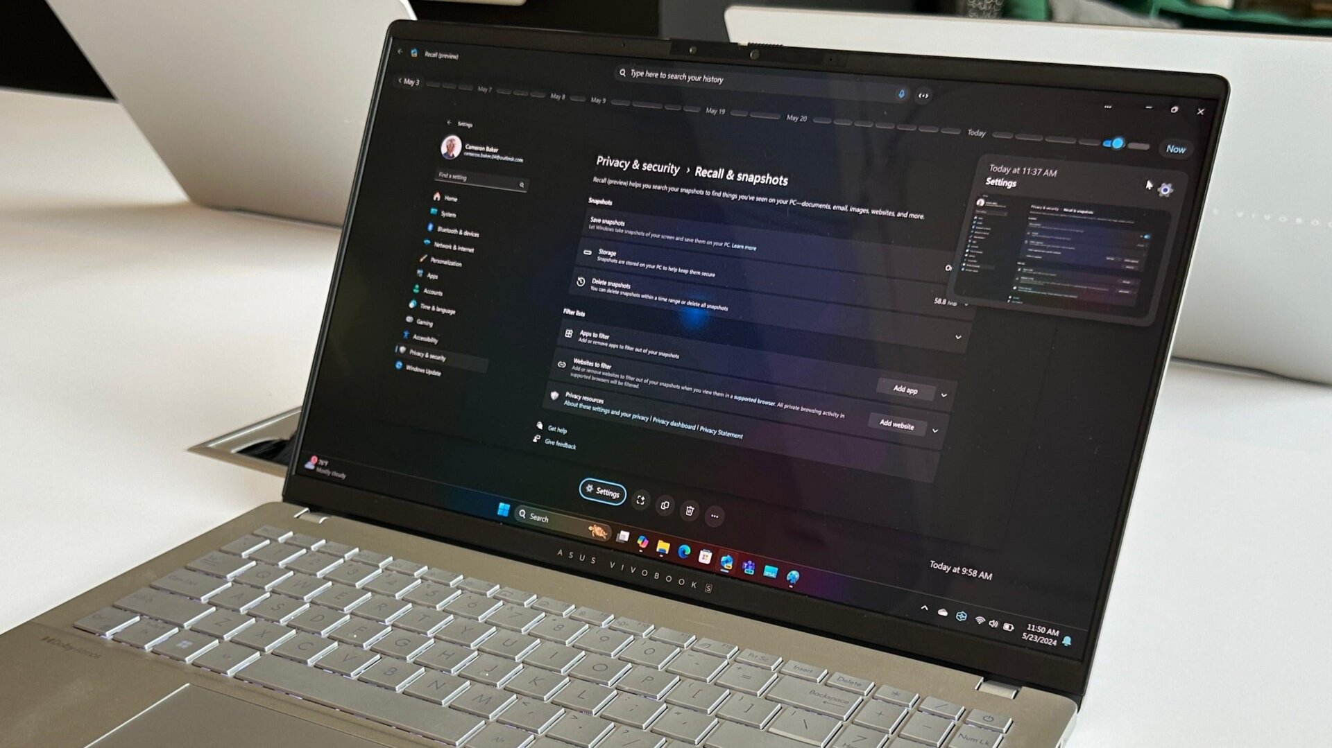 Microsoft hatte bereits geplant, Benutzern die Möglichkeit zu geben, Recall bei der Einrichtung ihres neuen Copilot+-PCs zu deaktivieren. Nun ist es jedoch, zumindest vorerst, überhaupt nicht verfügbar.