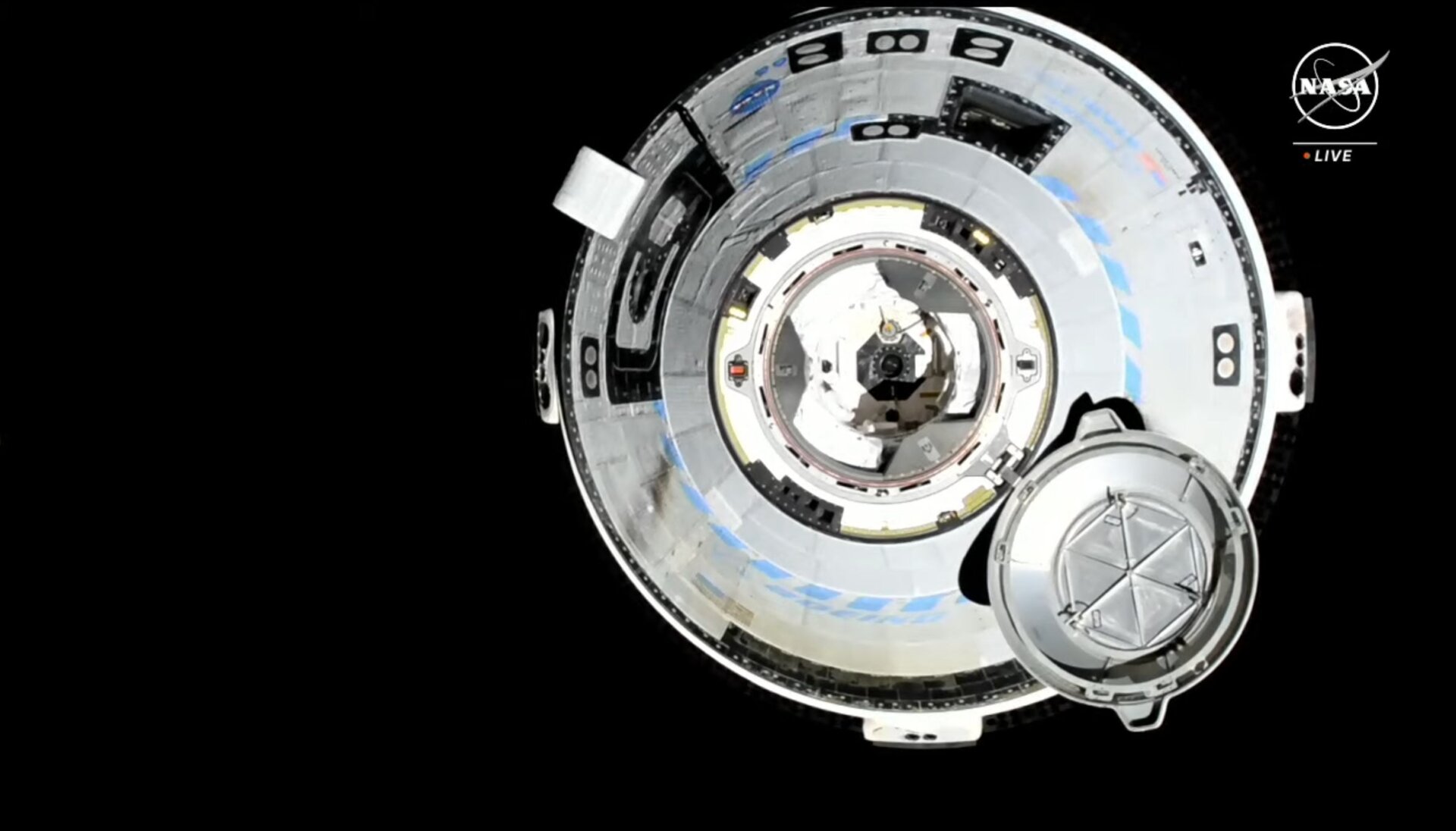 Starliner nähert sich am 6. Juni der ISS.