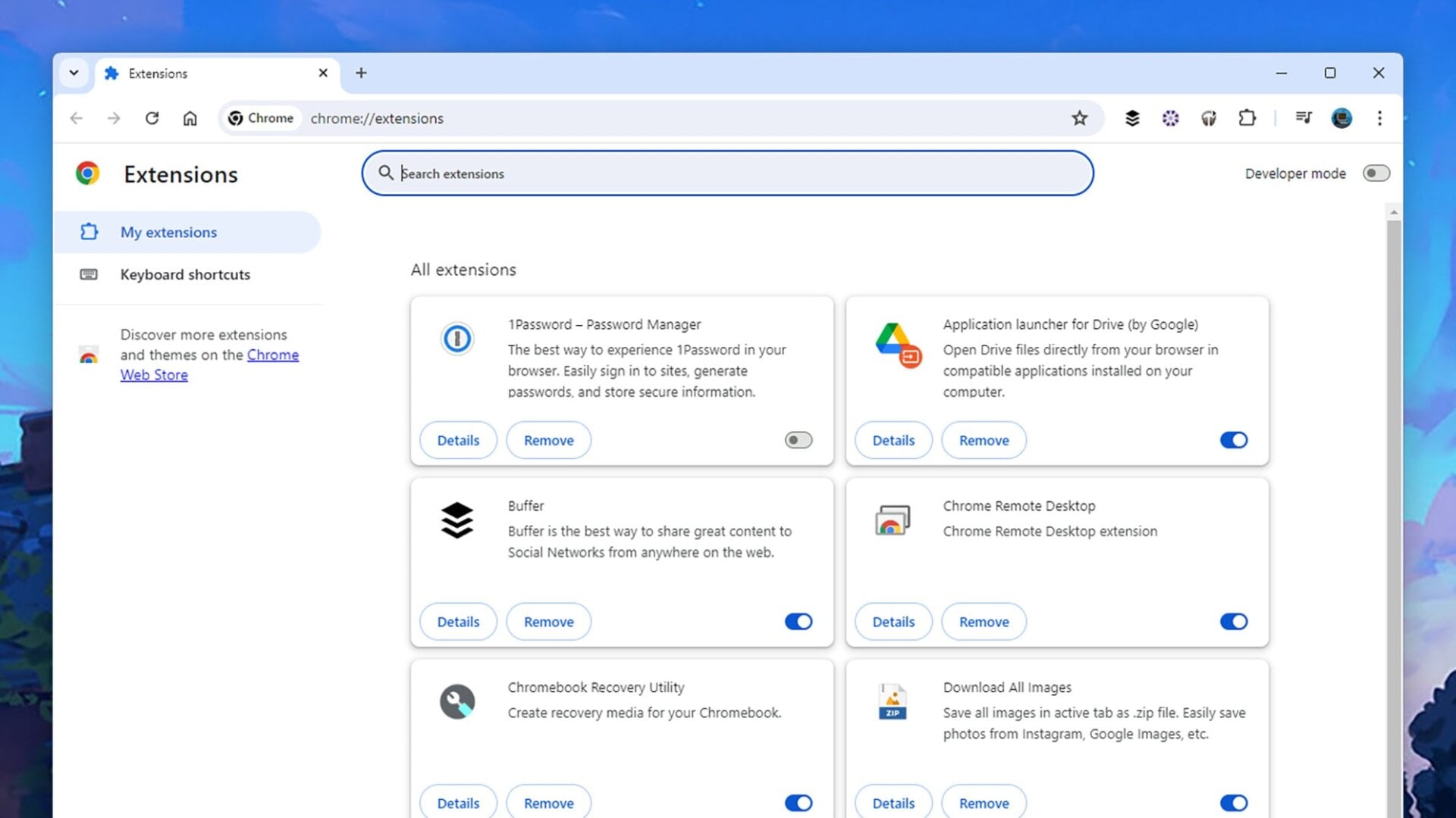 Überlegen Sie, ob Sie alle installierten Add-Ons benötigen.