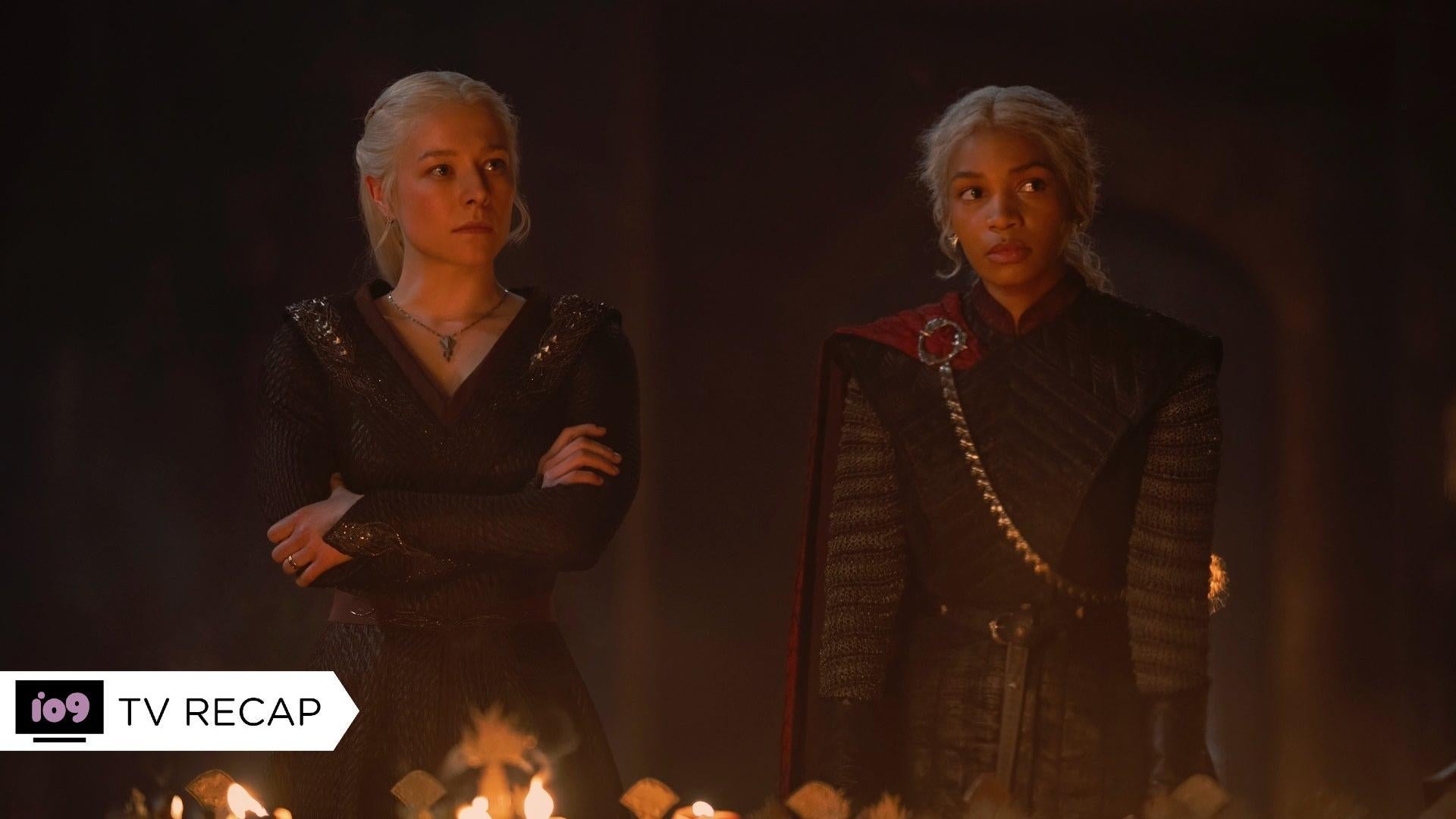 Rhaenyra (Emma D’Arcy) und Baela (Bethany Antonia)