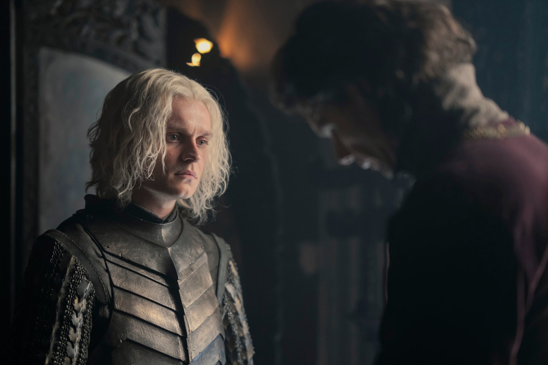 König Aegon II (Tom Glynn-Carney) sorgt in dieser Staffel bisher für die komische Erleichterung, allerdings auf wirklich schreckliche Weise.