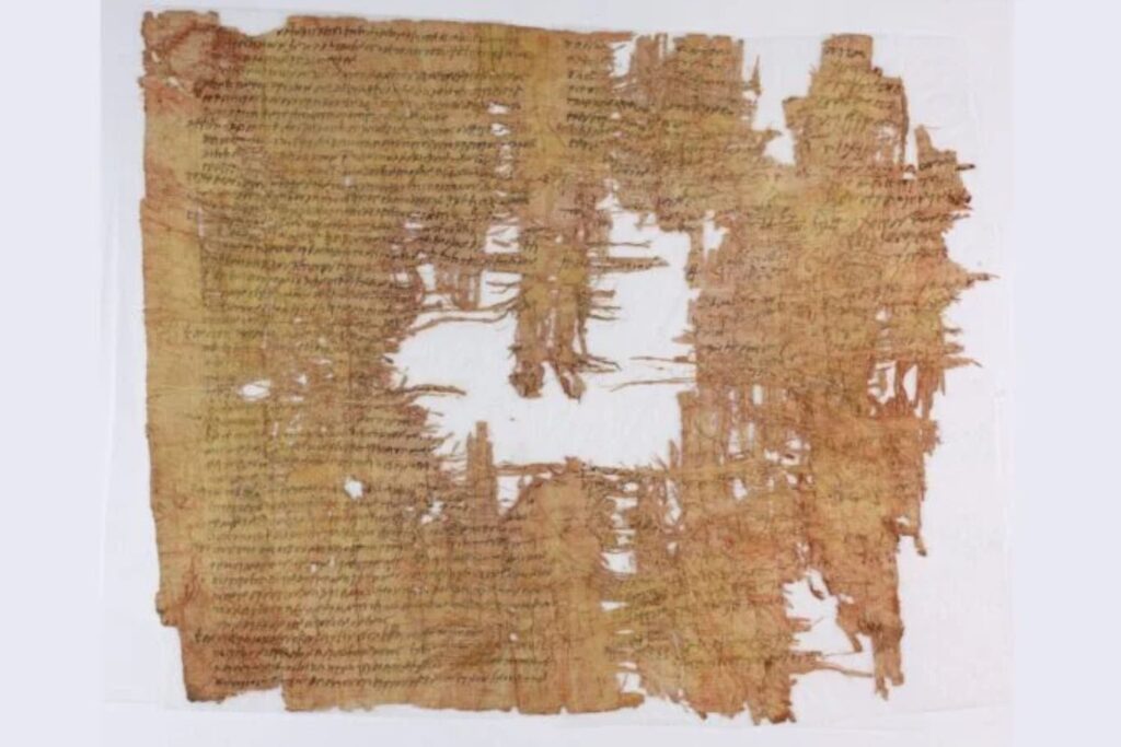 Der Papyrus Aus Judäa.