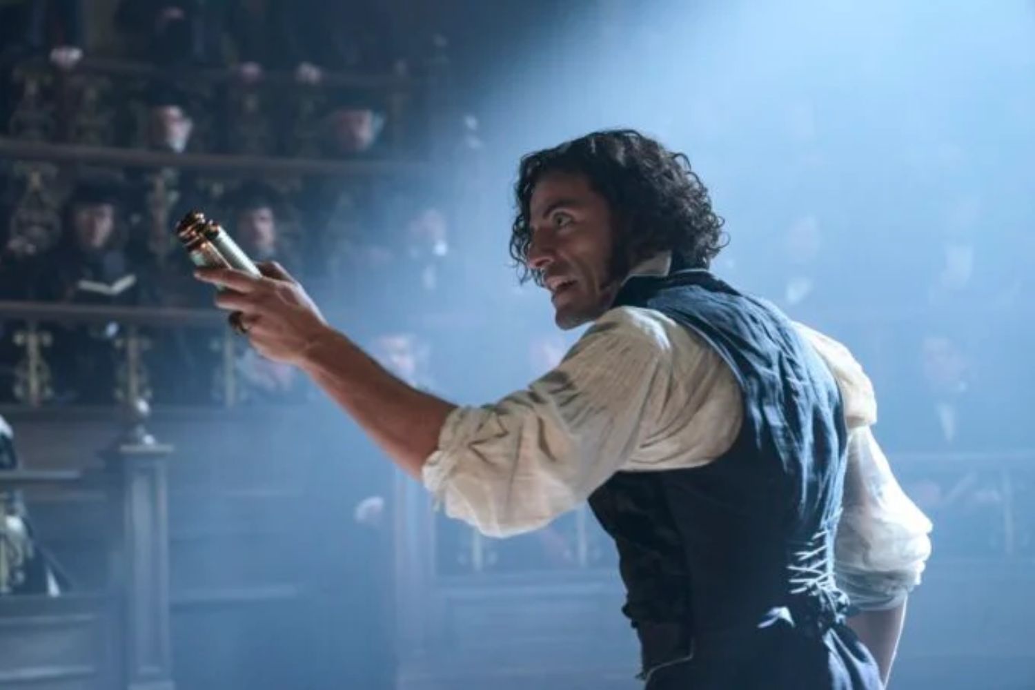 Oscar Isaac als Dr. Frankenstein.